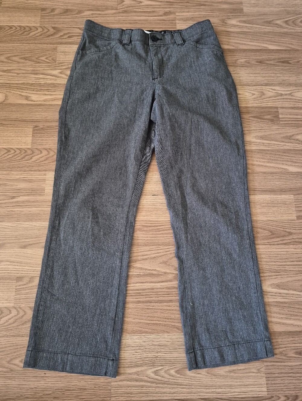 Lee Comfort Waistband Women's Cotton Blend Grey Pants